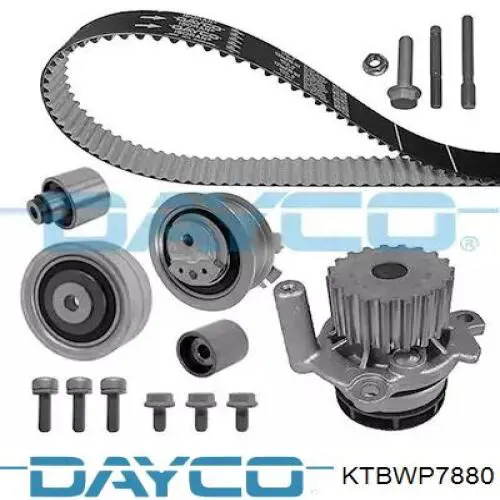 Pasek rozrządu, zestaw Dayco KTBWP7880 cena, od 221,23 USD