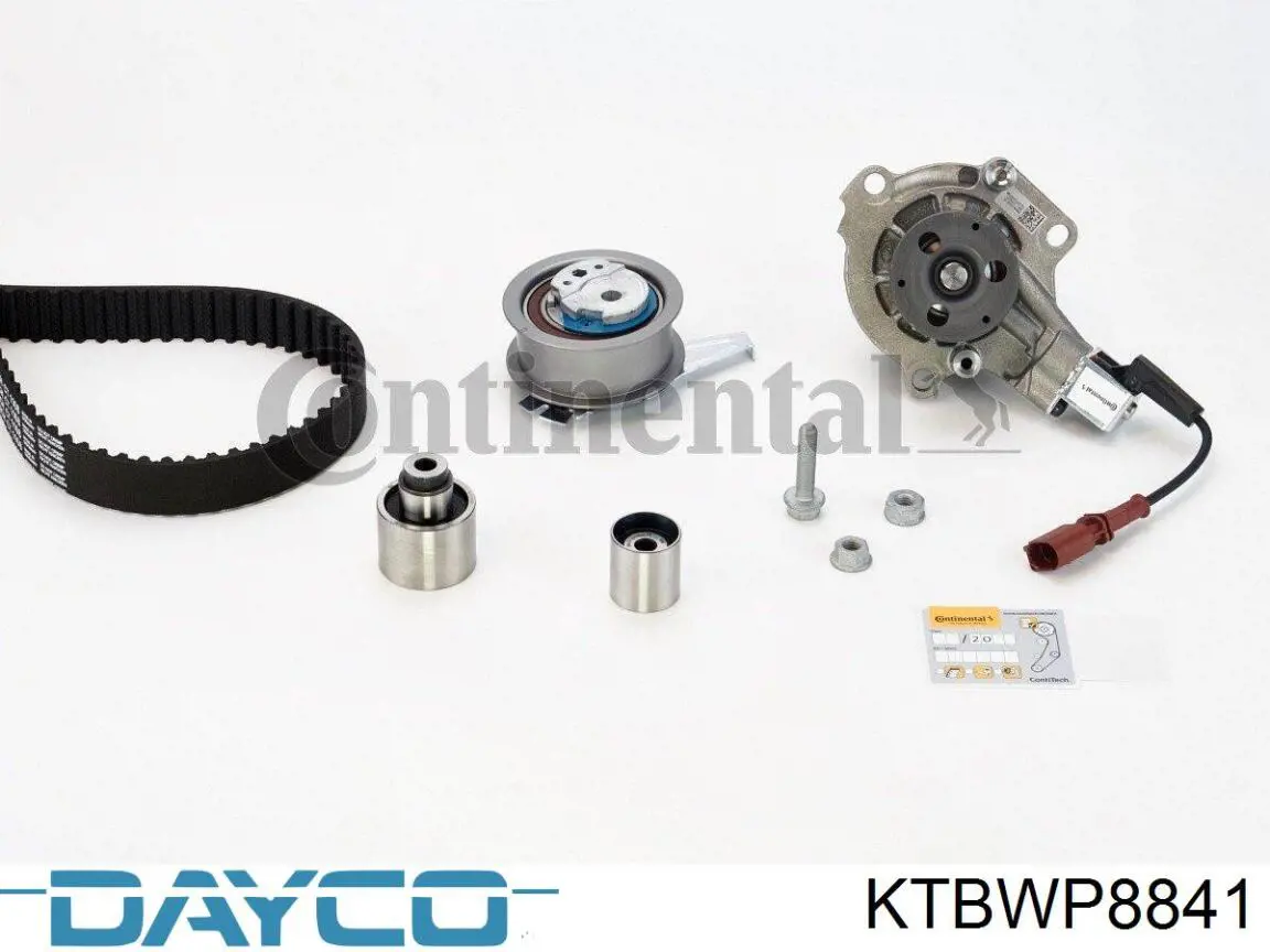 KTBWP8841 Dayco Pasek rozrządu, zestaw