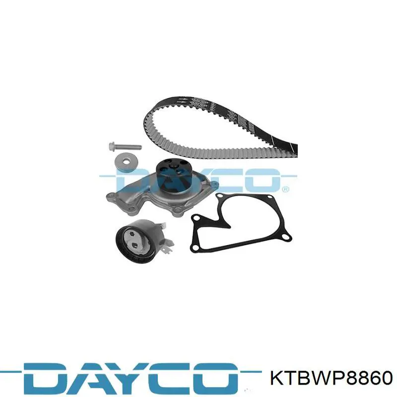 Pasek rozrządu, zestaw Dayco KTBWP8860 cena, od 139,51 USD