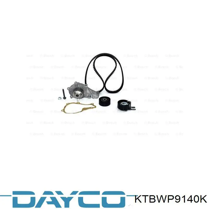 Do koszyka KTBWP9140K Dayco Pasek rozrządu, zestaw