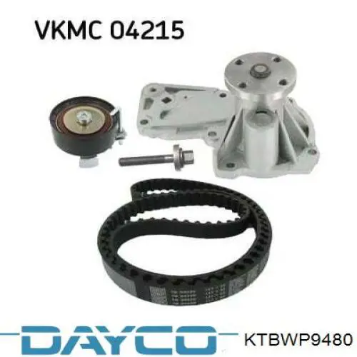 Pasek rozrządu, zestaw Dayco KTBWP9480 cena, od 141,20 USD