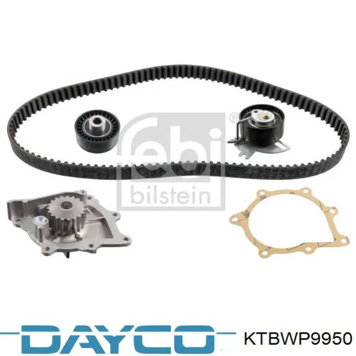Pasek rozrządu, zestaw Dayco KTBWP9950 cena, od 161,26 USD