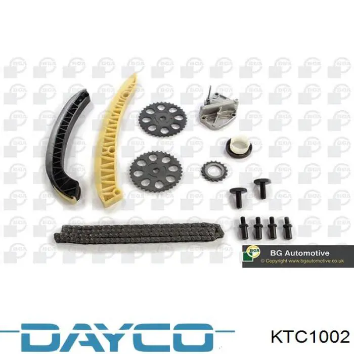 Do koszyka KTC1002 Dayco Łańcuch rozrządu, zestaw