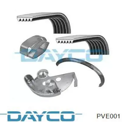 Pasek napędowy mechanizmów, zestaw Dayco PVE001 cena, od 32,31 USD