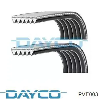 Do koszyka PVE003 Dayco Pasek napędowy mechanizmów, zestaw