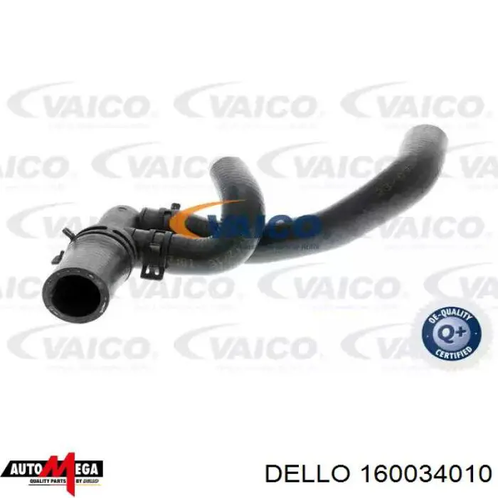 Przewód (króciec) układu chłodzenia Dello/Automega 160034010 cena, od 18,50 USD