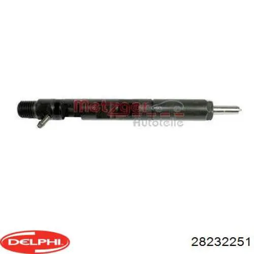 Wtryskiwacz paliwa Delphi 28232251 cena, od 134,64 USD