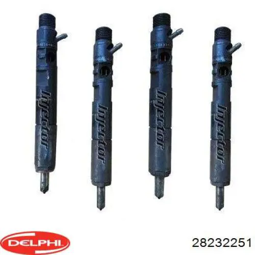 Do koszyka 28232251 Delphi Wtryskiwacz paliwa
