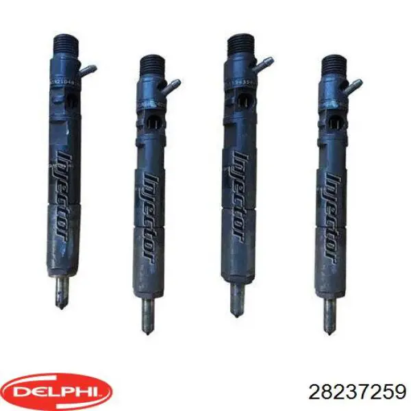 Wtryskiwacz paliwa Delphi 28237259