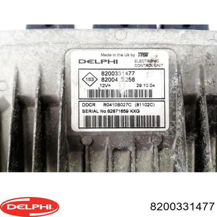 Sterownik silnika do Renault Clio III GRANDTOUR KR01