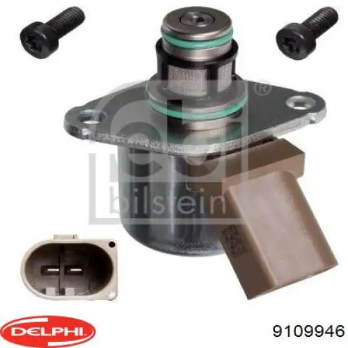 9109946 Delphi Zawór regulacji ciśnienia (zawór redukcyjny pompy wtryskowej) System Common-Rail