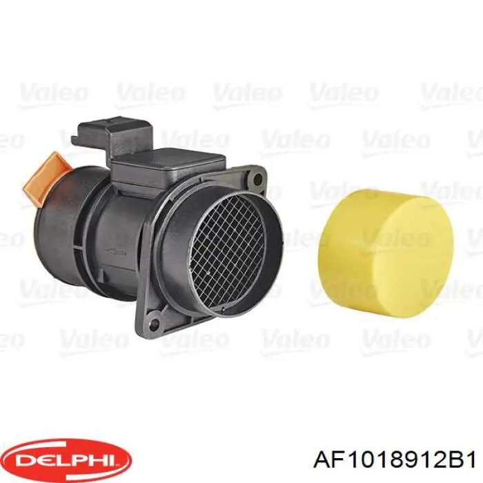Czujnik przepływu powietrza, przepływomierz powietrza M.A.F. Delphi AF1018912B1 cena, od 42,73 USD