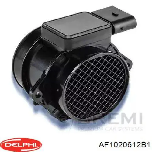 AF1020612B1 Delphi Czujnik przepływu powietrza, przepływomierz powietrza M.A.F.