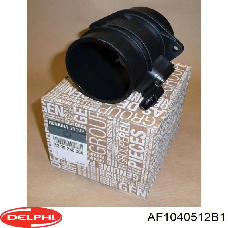Czujnik przepływu powietrza, przepływomierz powietrza M.A.F. Delphi AF1040512B1 cena, od 73,29 USD