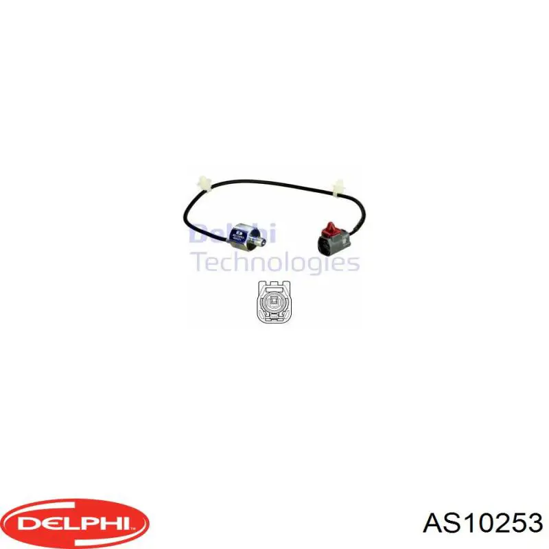 Czujnik stukowy (czujnik spalania stukowego) Delphi AS10253 cena, od 22,17 USD