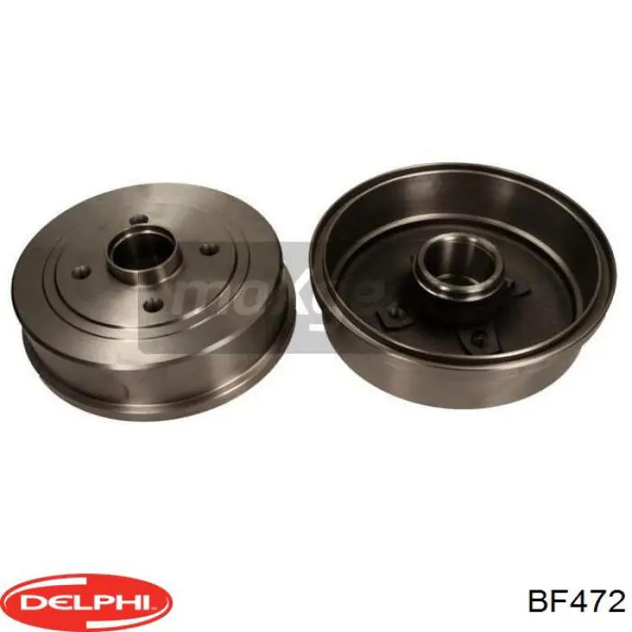 Do koszyka BF472 Delphi Bęben hamulcowy tylny