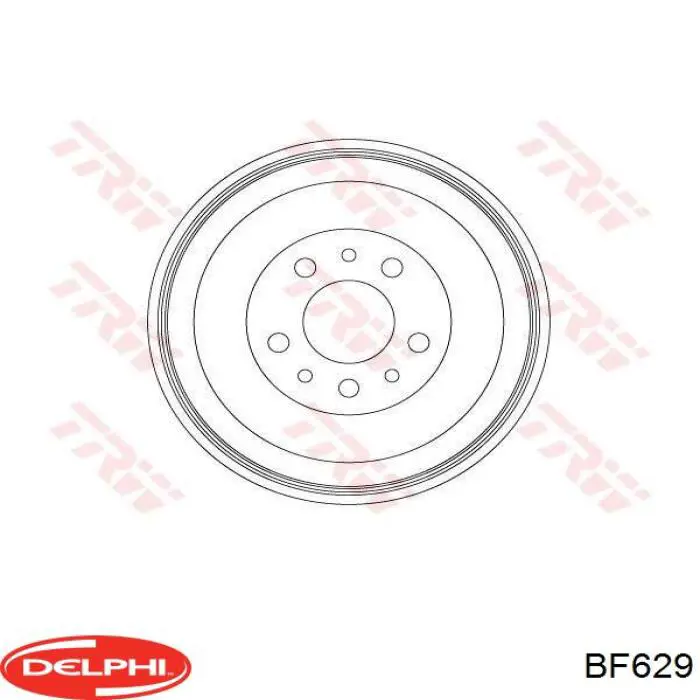 Do koszyka 51940007 Fiat/Alfa/Lancia Bęben hamulcowy tylny