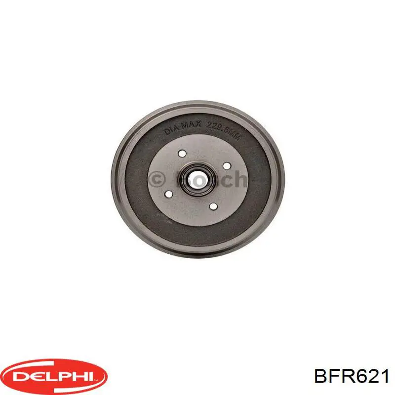 Do koszyka BFR621 Delphi Bęben hamulcowy tylny