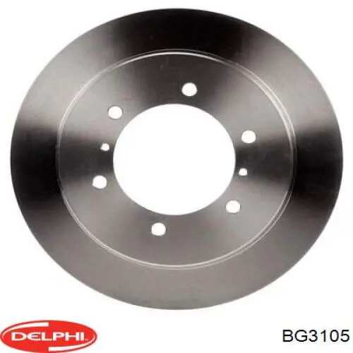 BG3105 Delphi tarcza hamulcowa tylna