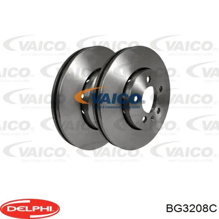 Do koszyka BG3208C Delphi Tarcza hamulcowa przednia