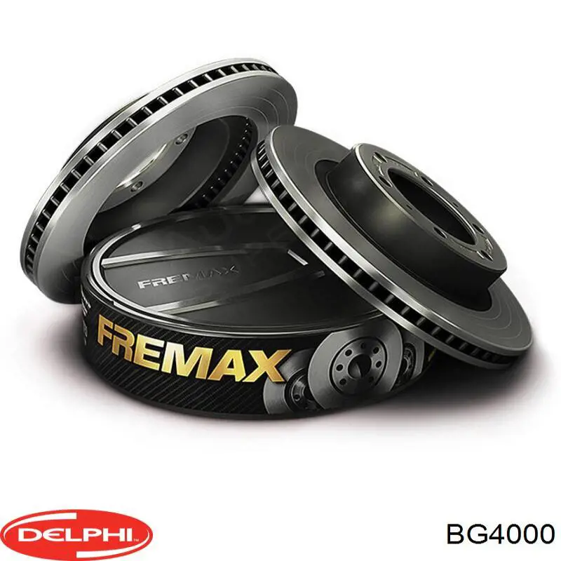 BG4000 Delphi Tarcza hamulcowa przednia