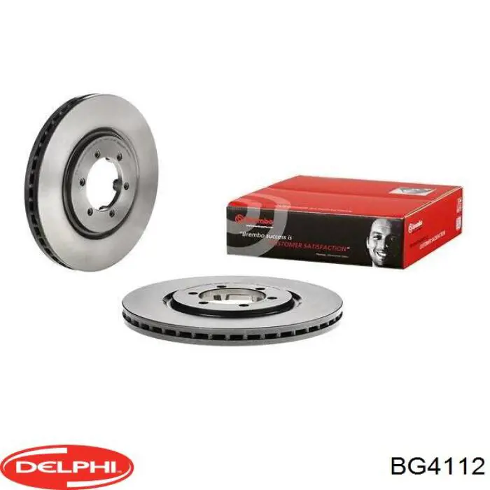 Do koszyka BG4112 Delphi Tarcza hamulcowa przednia