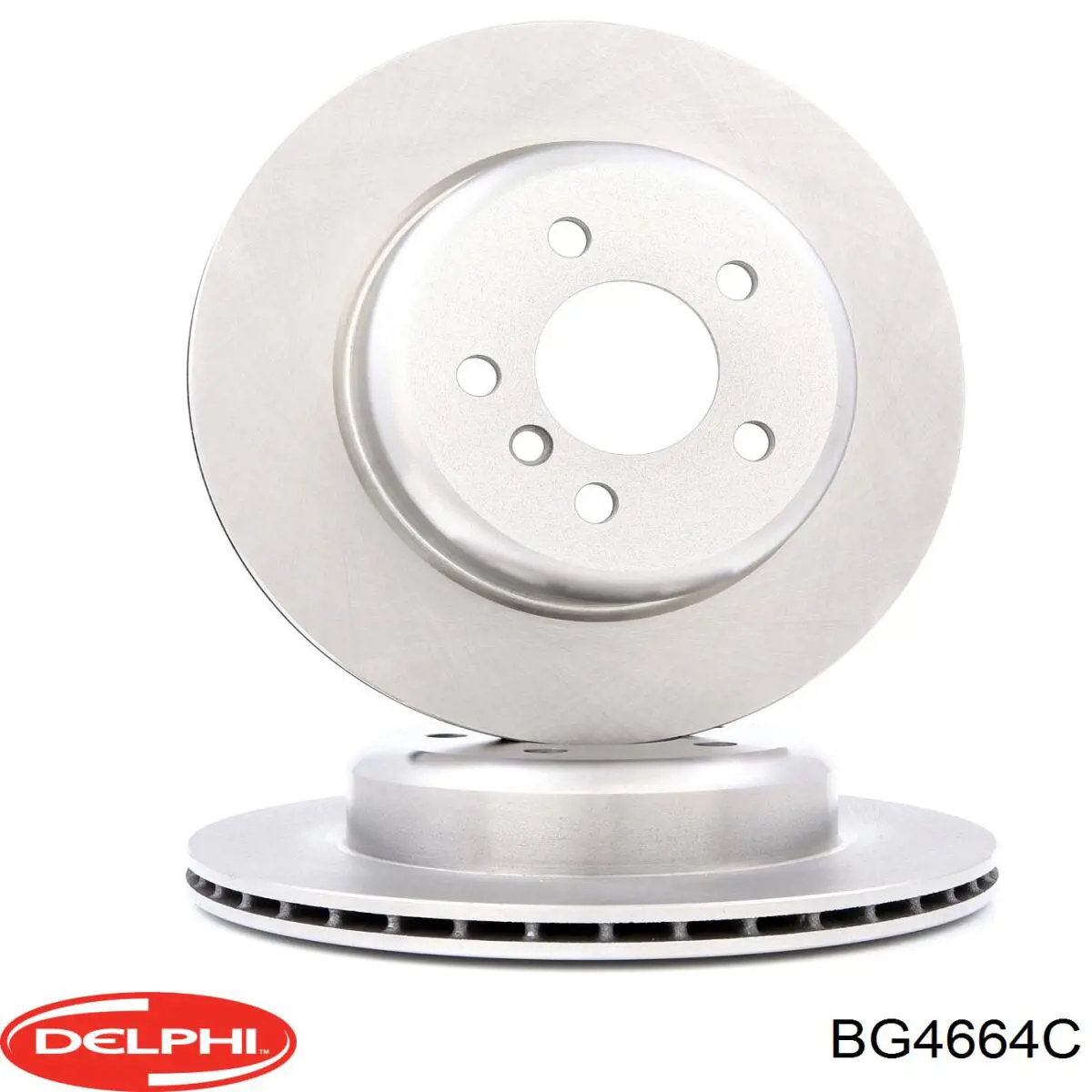 Tarcza hamulcowa tylna Delphi BG4664C cena, od 78,97 USD