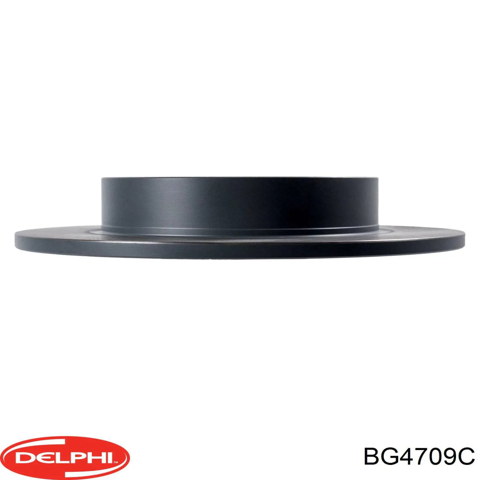 BG4709C Delphi Tarcza hamulcowa tylna