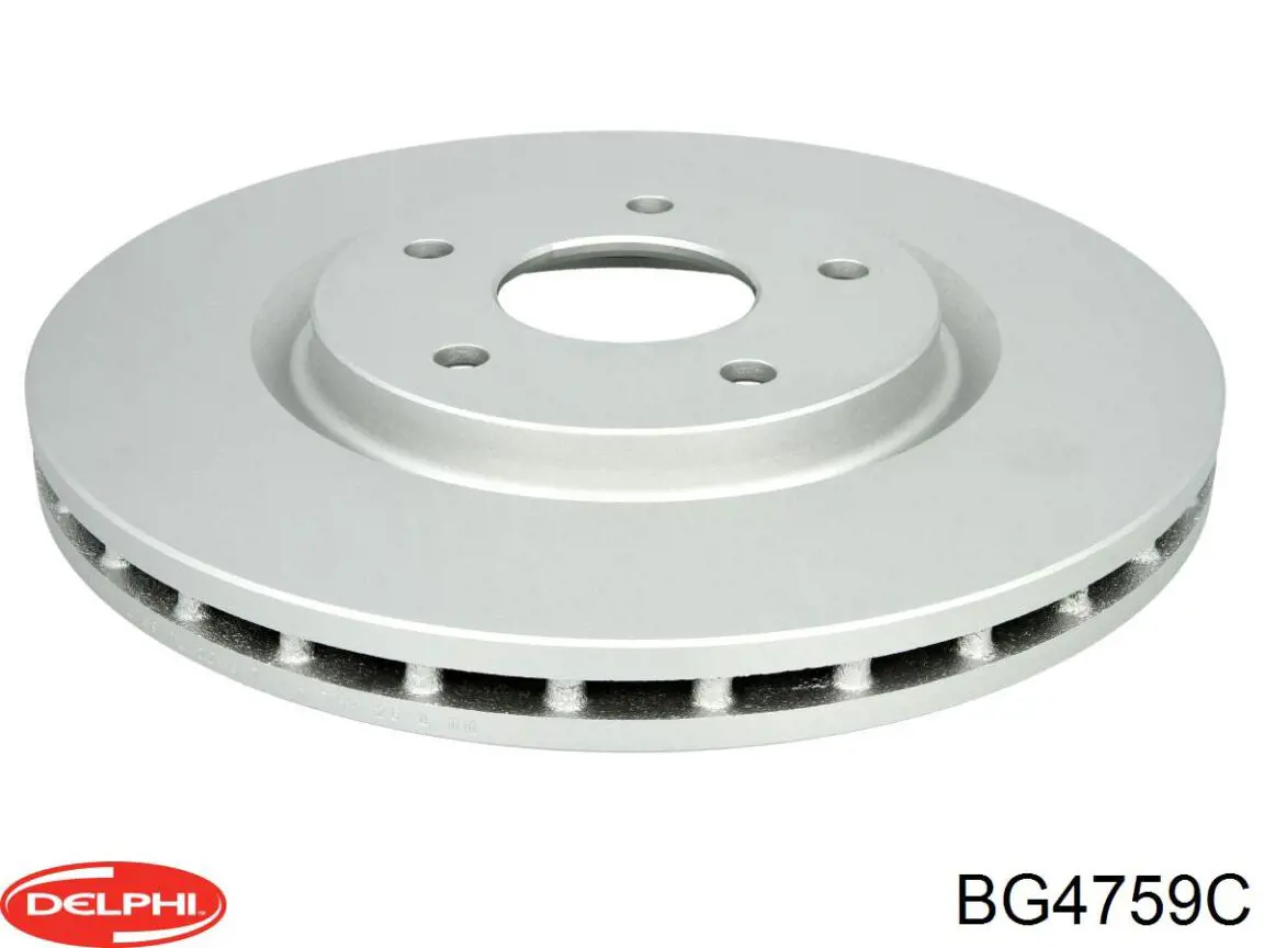 BG4759C Delphi Tarcza hamulcowa przednia