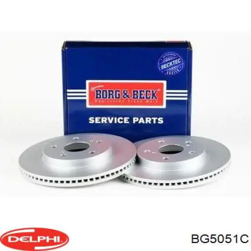 Tarcza hamulcowa przednia Delphi BG5051C cena, od 64,35 USD