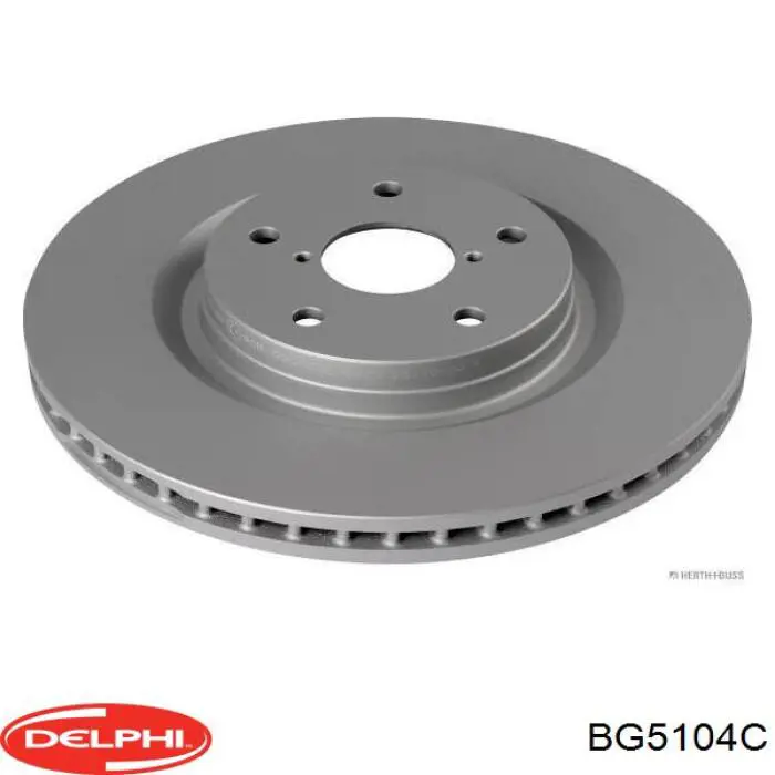 BG5104C Delphi Tarcza hamulcowa przednia
