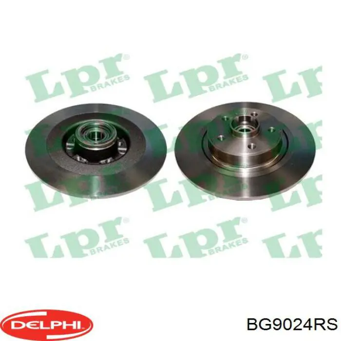 Do koszyka BG9024RS Delphi Tarcza hamulcowa tylna