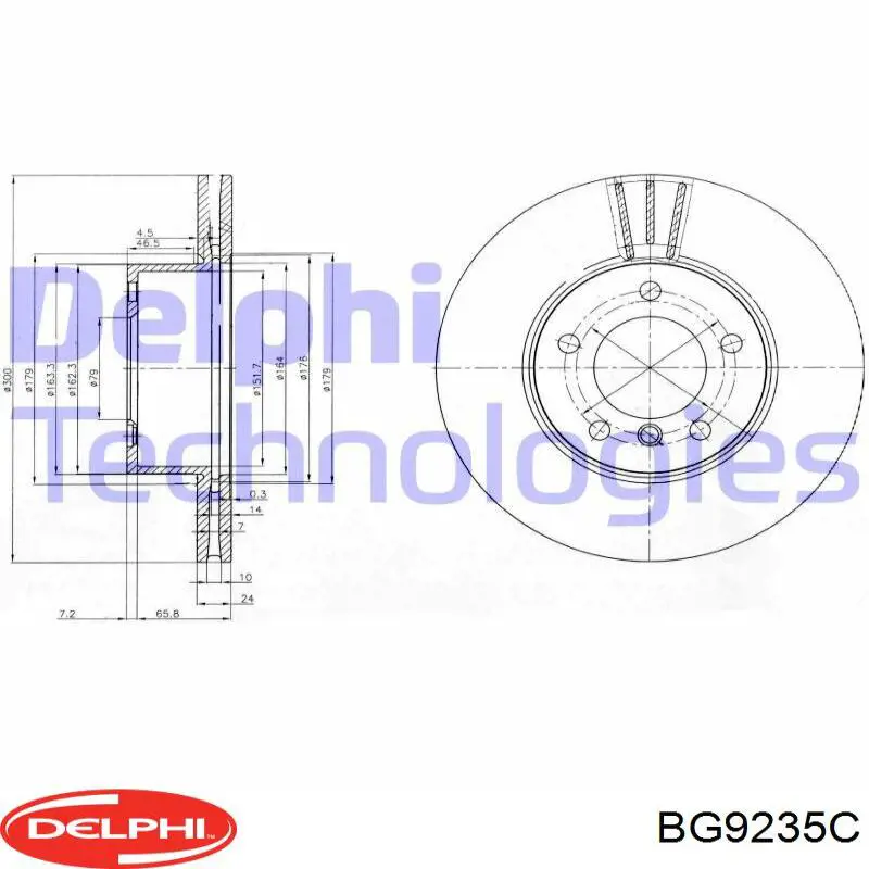 92266925 General Motors tarcza hamulcowa przednia