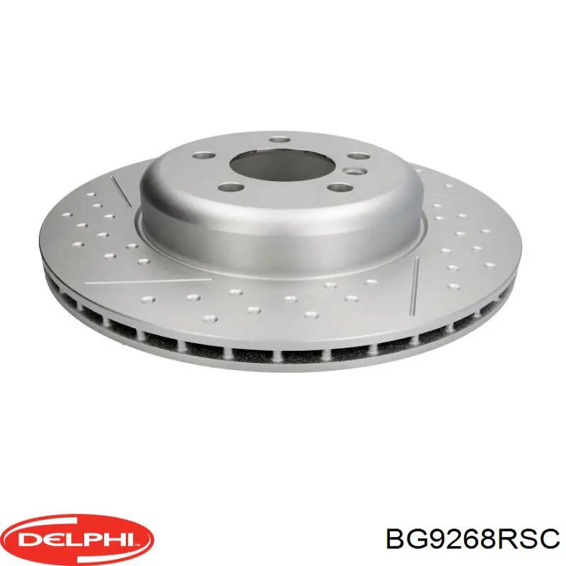 BG9268RSC Delphi Tarcza hamulcowa tylna