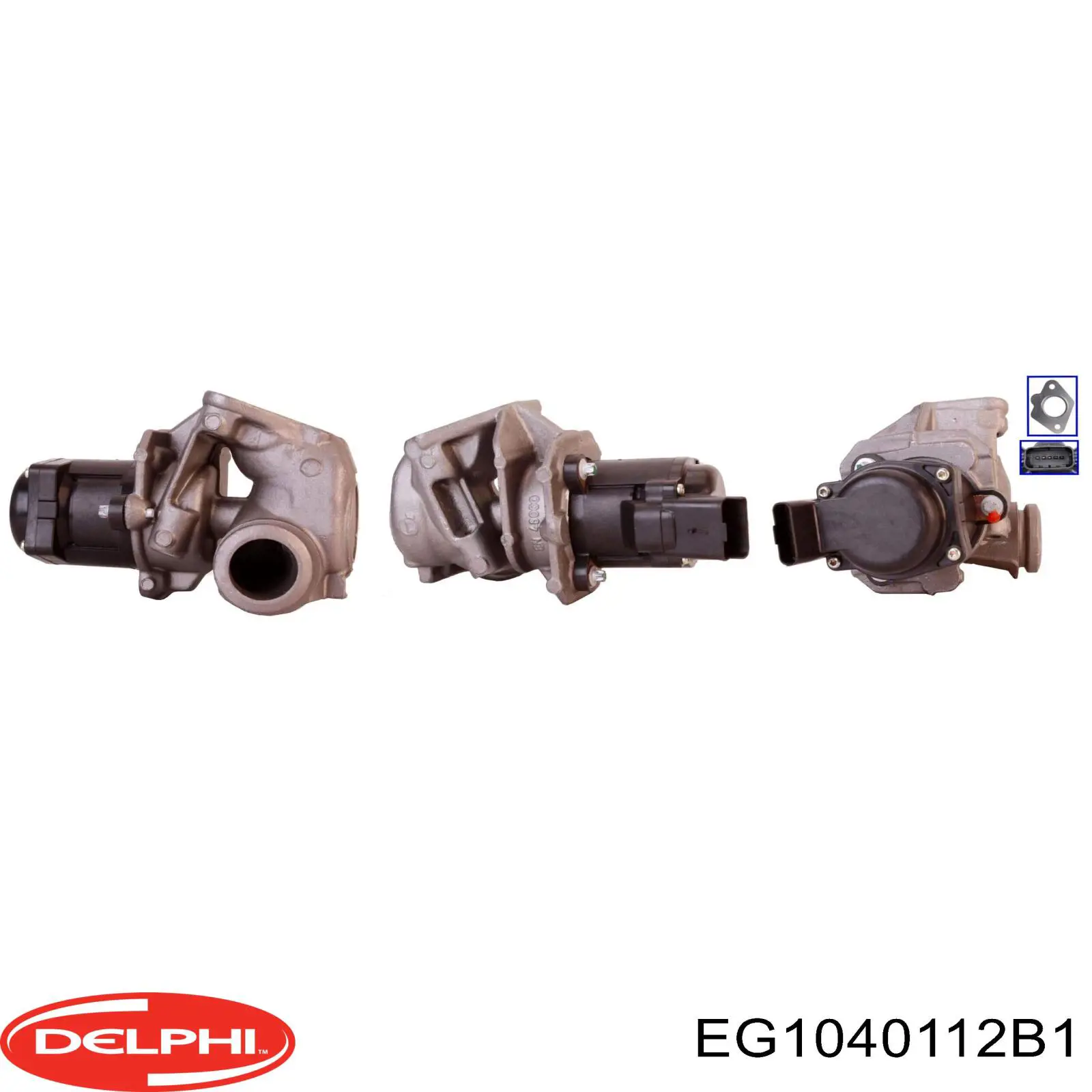 Do koszyka EG1040112B1 Delphi Zawór recyrkulacji spalin EGR