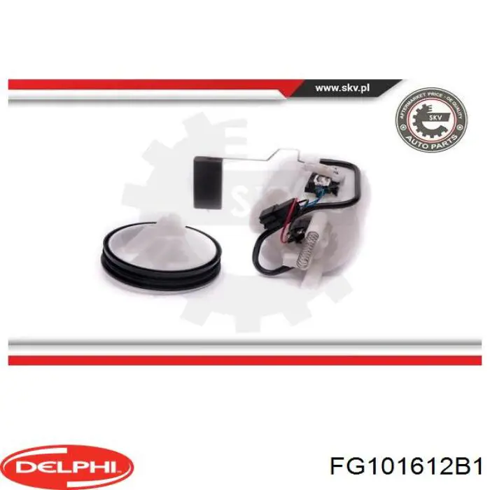Moduł pompy paliwowej z czujnikiem poziomu paliwa Delphi FG101612B1 cena, od 111,33 USD