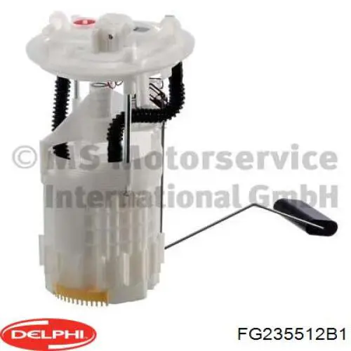 Do koszyka FG235512B1 Delphi Moduł pompy paliwowej z czujnikiem poziomu paliwa