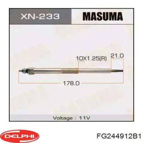 Moduł pompy paliwowej z czujnikiem poziomu paliwa Delphi FG244912B1 cena, od 119,18 USD