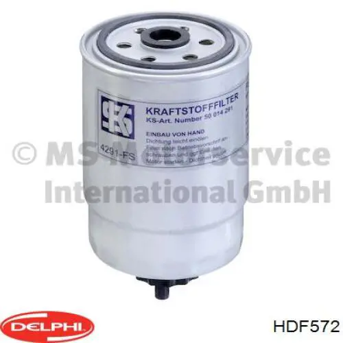 Filtr paliwa Delphi HDF572 cena, od 16,16 USD