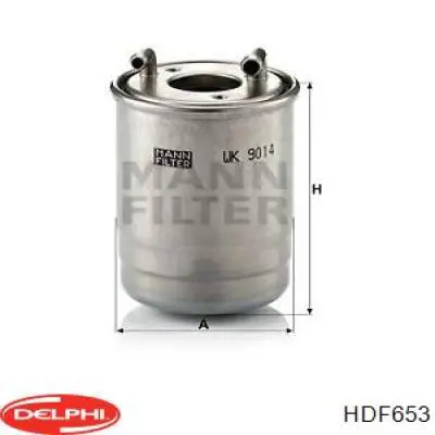 HDF653 Delphi Filtr paliwa