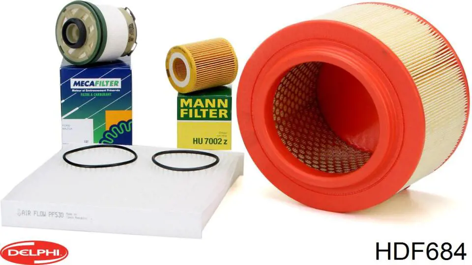 Filtr paliwa Delphi HDF684 cena, od 10,82 USD