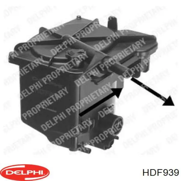 HDF939 Delphi Filtr paliwa