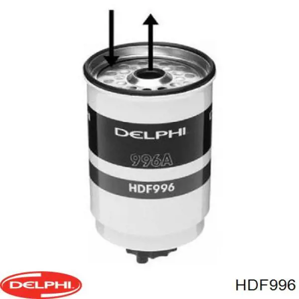 Filtr paliwa Delphi HDF996 cena, od 14,96 USD