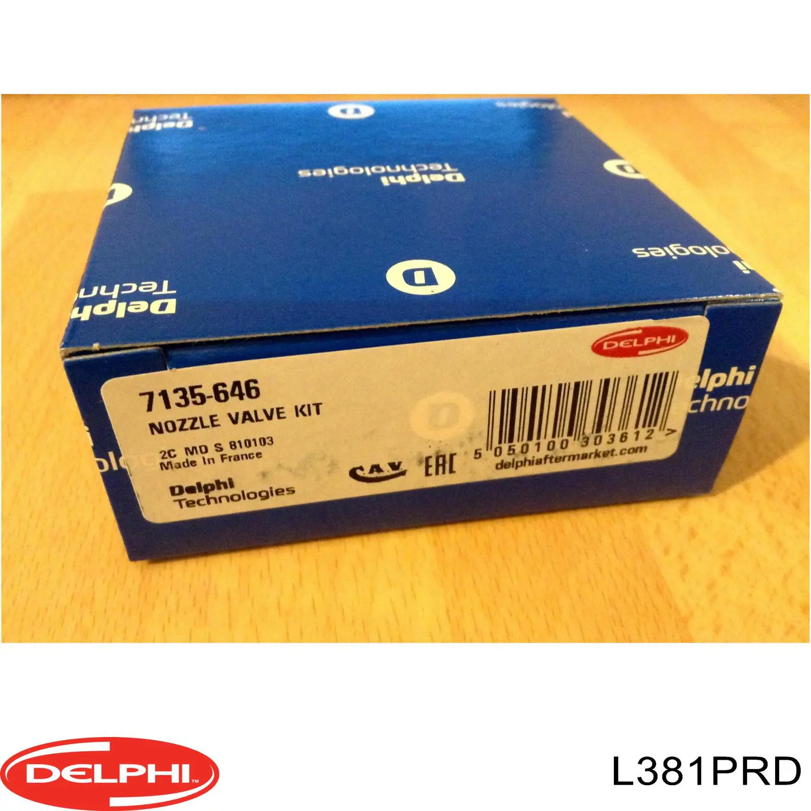 Rozpylacz wtrysku diesla Delphi L381PRD cena, od 95,58 USD