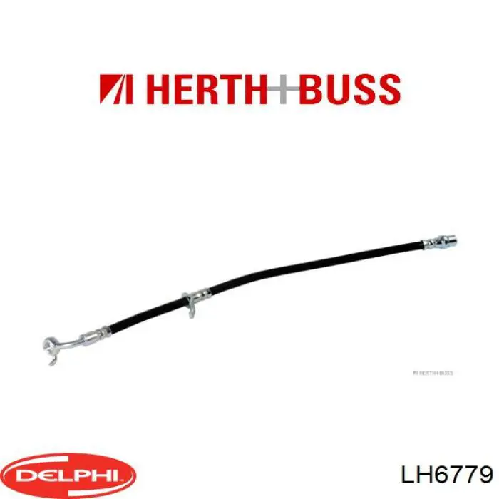Przewód hamulcowy tylny prawy Delphi LH6779 cena, od 16,38 USD