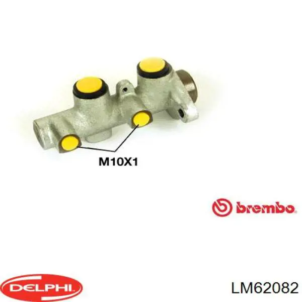 Do koszyka 96316463 General Motors Główny cylinder hamulców