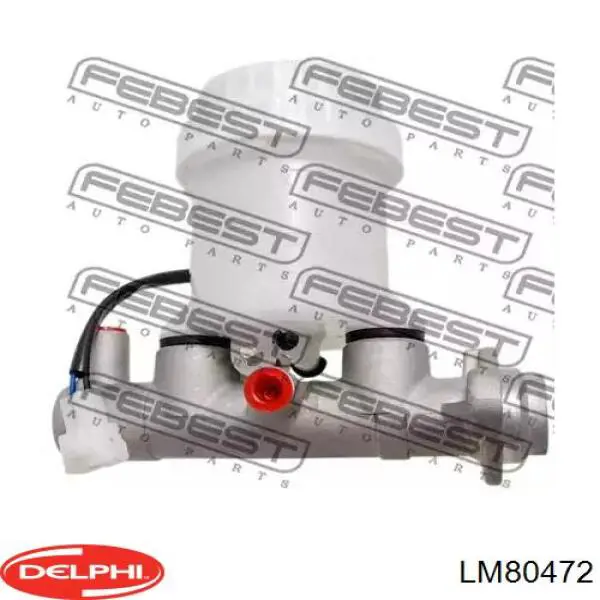 Do koszyka LM80472 Delphi Główny cylinder hamulców