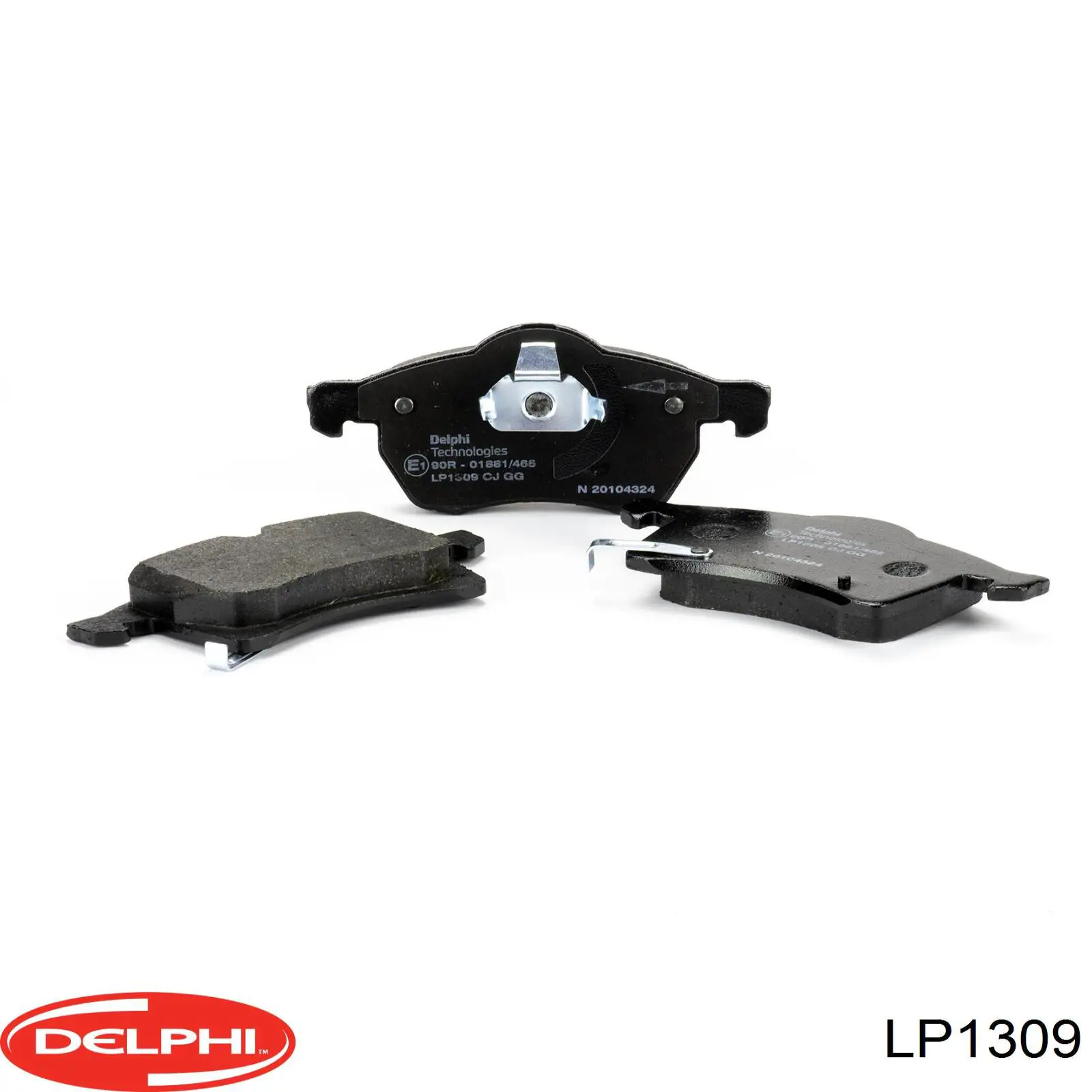 Klocki hamulcowe przednie tarczowe Delphi LP1309 cena, od 29,38 USD