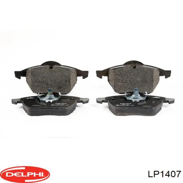 Klocki hamulcowe przednie tarczowe Delphi LP1407 cena, od 27,33 USD