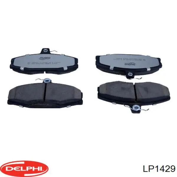 Klocki hamulcowe przednie tarczowe Delphi LP1429 cena, od 27,33 USD